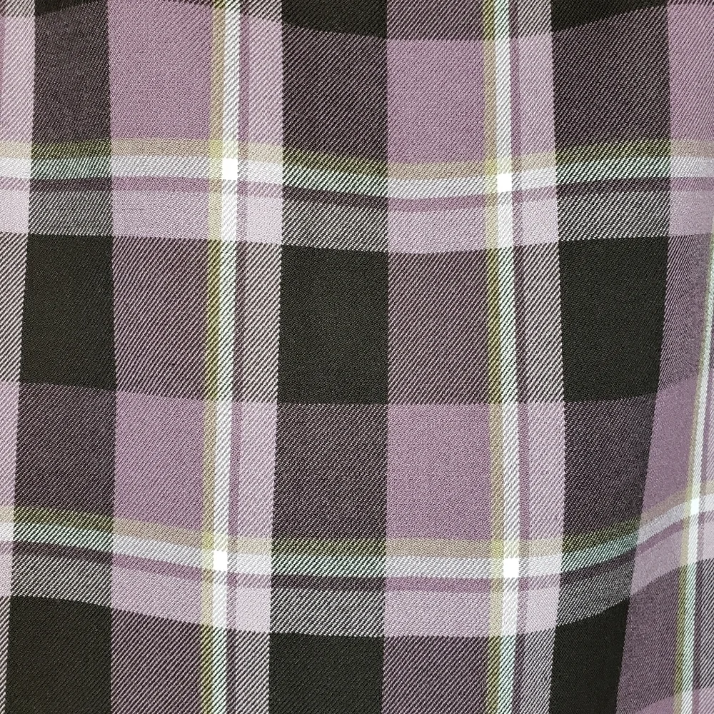 Nine West Plaid Pencil Skirt Retro Academia Grannycore 4P Classic Clueless